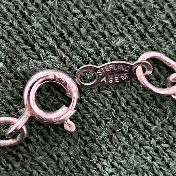 Agem I Sterling Silver Curb Neck Chain 24" - Picture 14 of 16